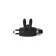 Erekčné krúžky vibračné - BASIC X Bunny - dobíjací vibračný krúžok na penis - BSC00282