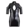 Erotické šaty - Cottelli Party Dress šaty s rolákom čierne - 27157751051 - XL