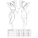 Erotické body a korzety - Erotic Line HELLEN korzet - 5908305922537 - černá XXL/XXXL