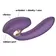 Tlakové stimulátory na klitoris - BASIC X Alyssa stimulátor klitorisu a vibrátor 2v1 fialový – kopie - BSC00349green