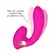 Tlakové stimulátory na klitoris - BASIC X Alyssa stimulátor klitorisu a vibrátor 2v1 ružový - BSC00349pnk