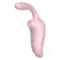 Tlakové stimulátory na klitoris - BASIC X Athena podtlakový stimulátor s vibráciami a poklepom ružový - BSC00378pnk