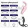Tlakové stimulátory na klitoris - BASIC X Leiothrix vibračné vajíčko a stimulátor na klitoris ružový - BSC00376pnk