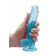 Dildá s prísavkou - Realrock gélové dildo s prísavkou 17 cm modré - REA091BLU