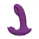Tlakové stimulátory na klitoris - Romant Theo vibrátor do nohavičiek s podtlakovým stimulátorom klitorisu fialový - RMT123pur