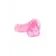 Dildá s prísavkou - Realrock gélové dildo s prísavkou 28 cm ružové - REA130PNK