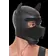Masky, kukly a pásky cez oči - OUCH! Puppy Hood maska psa čierna - shmOU705BLK