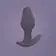 Nevibračné análne kolíky - Fun Factory Bootie fem Análny kolík Dark Taupe - ff25601