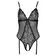 Erotické body a korzety - Cottelli Lingerie Body - čierne - 26431031041 - L
