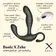 Masáž prostaty - BASIC X Zeke stimulátor prostaty na diaľkové ovládanie čierny - BSC00405