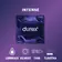Kondómy vrúbkované a s výstupkami - Durex Intense kondómy 10 ks - 5900627068368