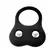 Erekčné krúžky nevibračné - BASIC X Thorn erekčný krúžok so závažím čierny - BSC00418blk