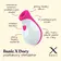 Tlakové stimulátory na klitoris - BASIC X Dory podtlakový stimulátor klitorisu ružový - BSC00431pnk