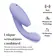 Multifunkčné vibrátory - Womanizer Duo 2 Stimulátor klitorisu a vibrátor 2 v 1 Lilac - ct093570