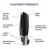 Vibračné masturbátory - Satisfyer Power Masturbátor - black silver - sat4037332