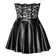 Erotické šaty - NOIR Šaty s čipkovým korzetom - čierne - 27185611021 - S
