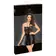 Erotické šaty - NOIR Šaty s čipkovým korzetom - čierne - 27185611041 - L