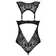 Erotické body a korzety - Obsessive Body Donna Dream - čierne - 26436771141 - XL/XXL