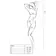 Bodystocking a catsuit - Passion bodystoking BS098 biely - BS098white