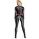 Bodystocking a catsuit - Cottelli Party Jumpsuit - čierno-červený - 27306691051 - XL
