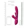 Vibrátory na G-bod - VIVE Kura G-Spot Vibrátor so stimuláciou klitorisu - ružový - VIVE052PNK
