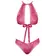 Erotické komplety - Kissable Set - ružový - 22145553131 - L/XL