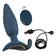 Vibračné análne kolíky - ANOS RC Vibračný análny kolík s prirážaním - 54017800000
