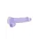 Dildá s prísavkou - Realrock gelové dildo s prísavkou 16 cm fialové - REA090PUR