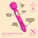 Masážne hlavice - BASIC X Ellie masážna hlavica ružová - BSC00446pnk