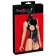 Erotické body a korzety - Bad Kitty Body s kuklou - čierne - 24804841051 - XL