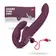 Nasadzovacie penisy, strap-on - FUN FACTORY Share Vibe Pro strap-on - Burgundy - ff26301