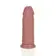 Dildá s prísavkou - RealRock Extra Thick dildo 20,3 cm - telová - REA172FLE