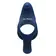 Erekčné krúžky vibračné - Zero Tolerance vibračný erekčný krúžok - modrý - v841098
