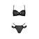Erotické komplety - Avanua Set Odrevia - čierny - 5901721608672 - L/XL
