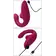 Tlakové stimulátory na klitoris - Womanizer Blend vibrátor a stimulátor klitorisu 2 v 1 - Vibrant Pink - ct096420