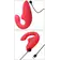 Tlakové stimulátory na klitoris - Womanizer Blend vibrátor a stimulátor klitorisu 2 v 1 - Vibrant Rose - ct096418