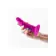 Dildá s prísavkou - Colours Pleasures Thin dildo - fialové - s18911purple