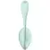 TIpy na valentínske darčeky pre páry - Satisfyer Smooth Petal vibračné vajíčko - zelené - sat4002736