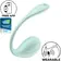TIpy na valentínske darčeky pre páry - Satisfyer Smooth Petal vibračné vajíčko - zelené - sat4002736
