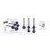 Kegelove guľôčky a vaginálny činky - Love to Love Perf´fit kit kegelove guličky - modré - lp6032657