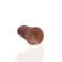 Dildá a vibrátory XXL - RealRock Extra Thick dildo 20,3 cm - tmavšia telová - REA172TAN