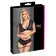 Erotické komplety - Cottelli Lingerie Krajkový set - čierny - 22512801041 - L