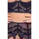 Erotické komplety - Cottelli Lingerie Set s retiazkou- čierny - 22215511231 - 75B/S
