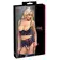 Erotické komplety - Cottelli Lingerie Set s retiazkou- čierny - 22215511231 - 75B/S