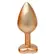 Análne šperky - Gleaming Love Pearl gold análny kolík M - dc22200