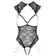 Erotické body a korzety - Abierta Fina body s retiazkami - čierne - 26445411041 - L