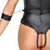 Erotické body a korzety - Cottelli Bondage body - čierne - 26445171031 - M