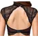 Erotické komplety - Cottelli Bondage Set čipka a putá - 22153221041 - L