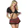 Erotické kostýmy - Subblime kostým Sexy školáčka - červeno-čierny - D-239300 - L/XL