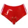 Nohavičky, slipy s dildom - LateX Latexové nohavičky s dildom - červené - 29503243041 - L